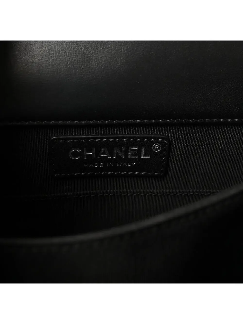 Chanel Calfskin Quilted North South Boy #325451C23B
